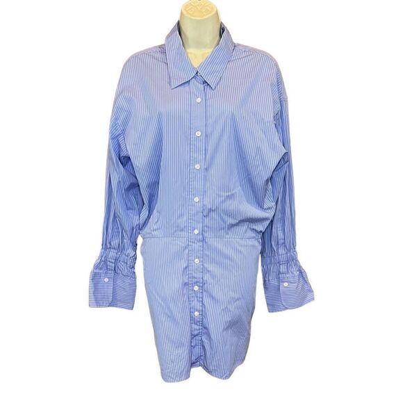A.L.C. Monica Dress in Vitality Blue & White NWT Size 8 - Picture 1 of 6